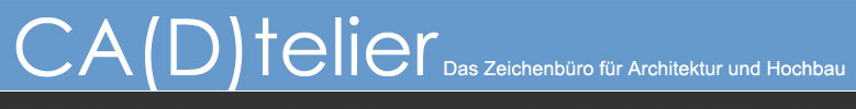 www.cadtelier.de Zeichnen Sie noch Selbst? Das moderne, leistungsf&auml;hige und flexible Zeichenb&uuml;ro und bietet Ihnen professionell und kompetent Dienstleistungen rund um die CAD-gest&uuml;tzte Planung, Visualisierung und Pr&auml;sentation Ihrer Projekte im Bereich der Architektur an.